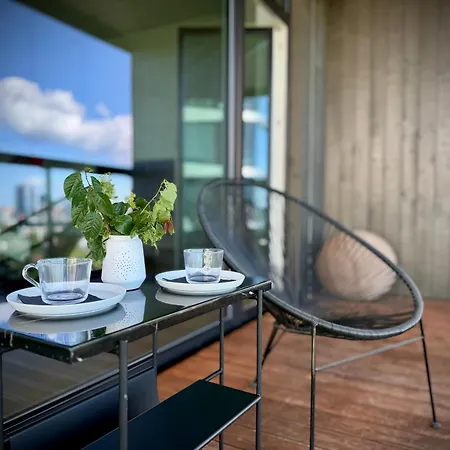 Luxury Sea View With Panoramic Terrace 아파트